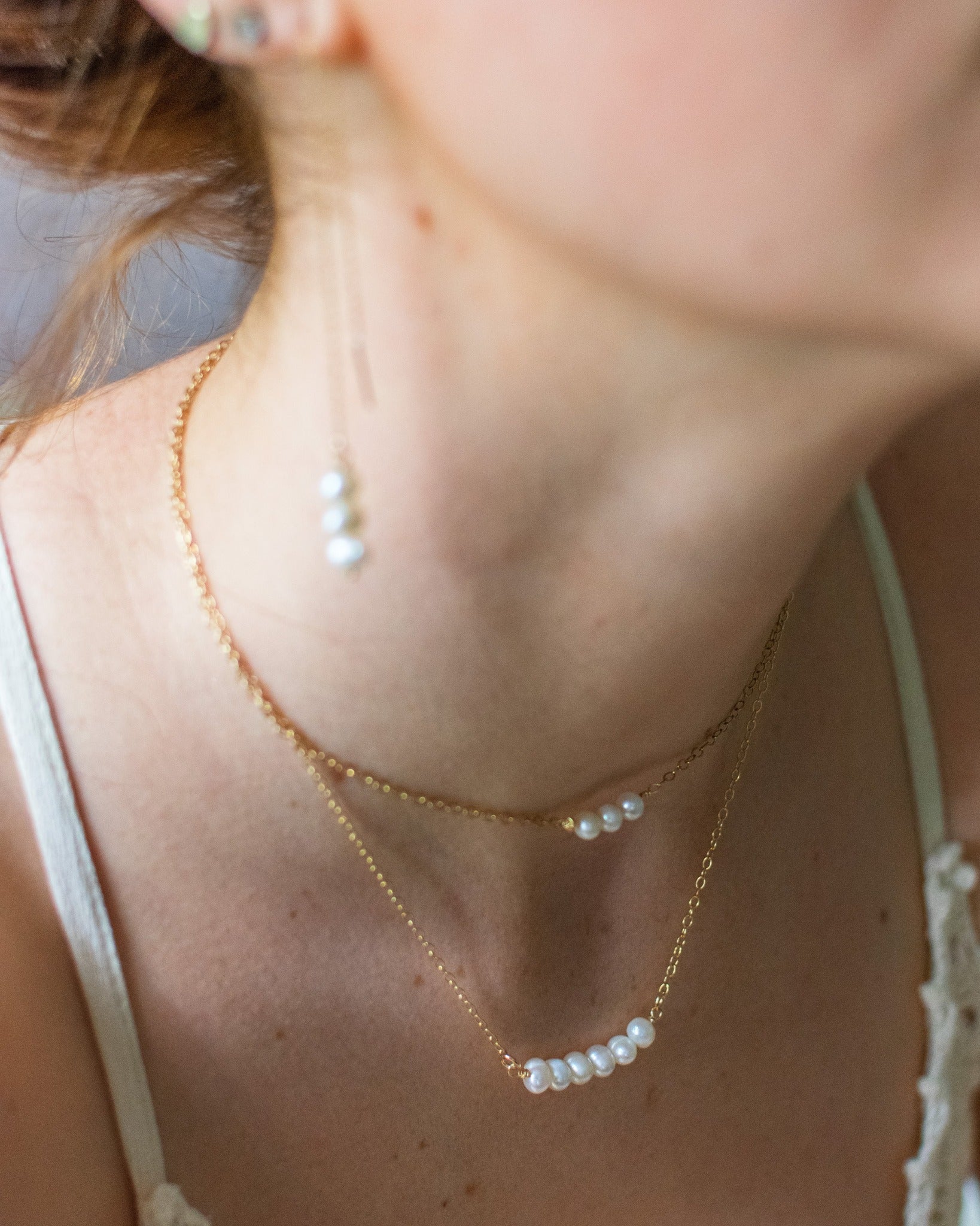 Jennifer Coolidge Birthday Bag (August 2024, The Artisan Group) – Pearl Bar Necklace