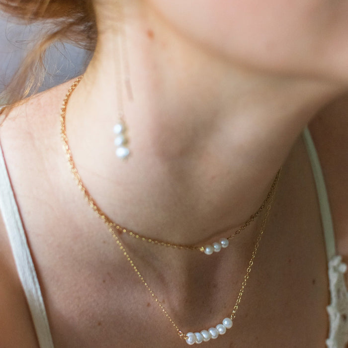 Jennifer Coolidge Birthday Bag (August 2024, The Artisan Group) – Pearl Bar Necklace