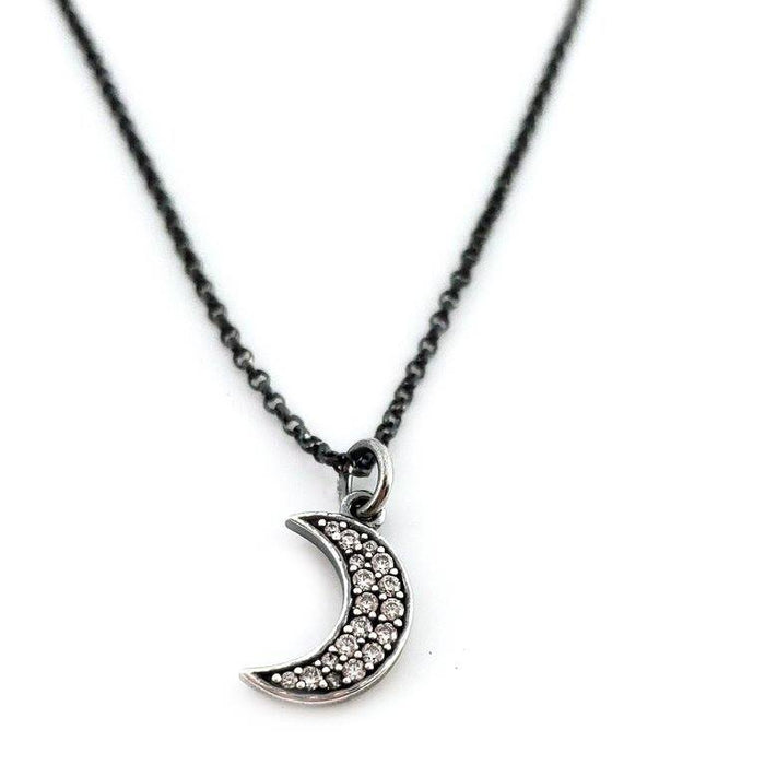 Riverdale, Season 4 (2019) – Pave Diamond Moon Necklace & Tiny Diamond Choker