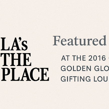 Yagmin Designs Featured in LA’s The Place at the 2016 GBK Golden Globes Gifting Lounge