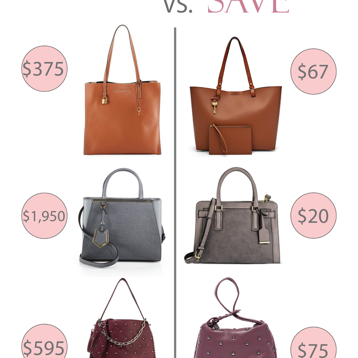 Splurge VS Save - Fall Bags For Less