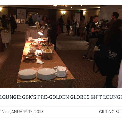 It's Not About Me.tv Blog Feature- GBK Pre-Golden Globes Gift Lounge