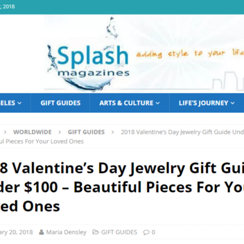 Valentine's Day Gift Guide - Splash Magazine