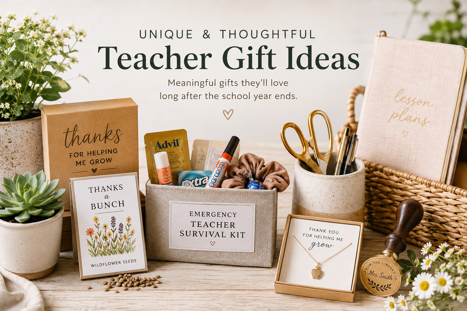 10 Unique Teacher Gift Ideas They’ll Actually Use (and Remember)