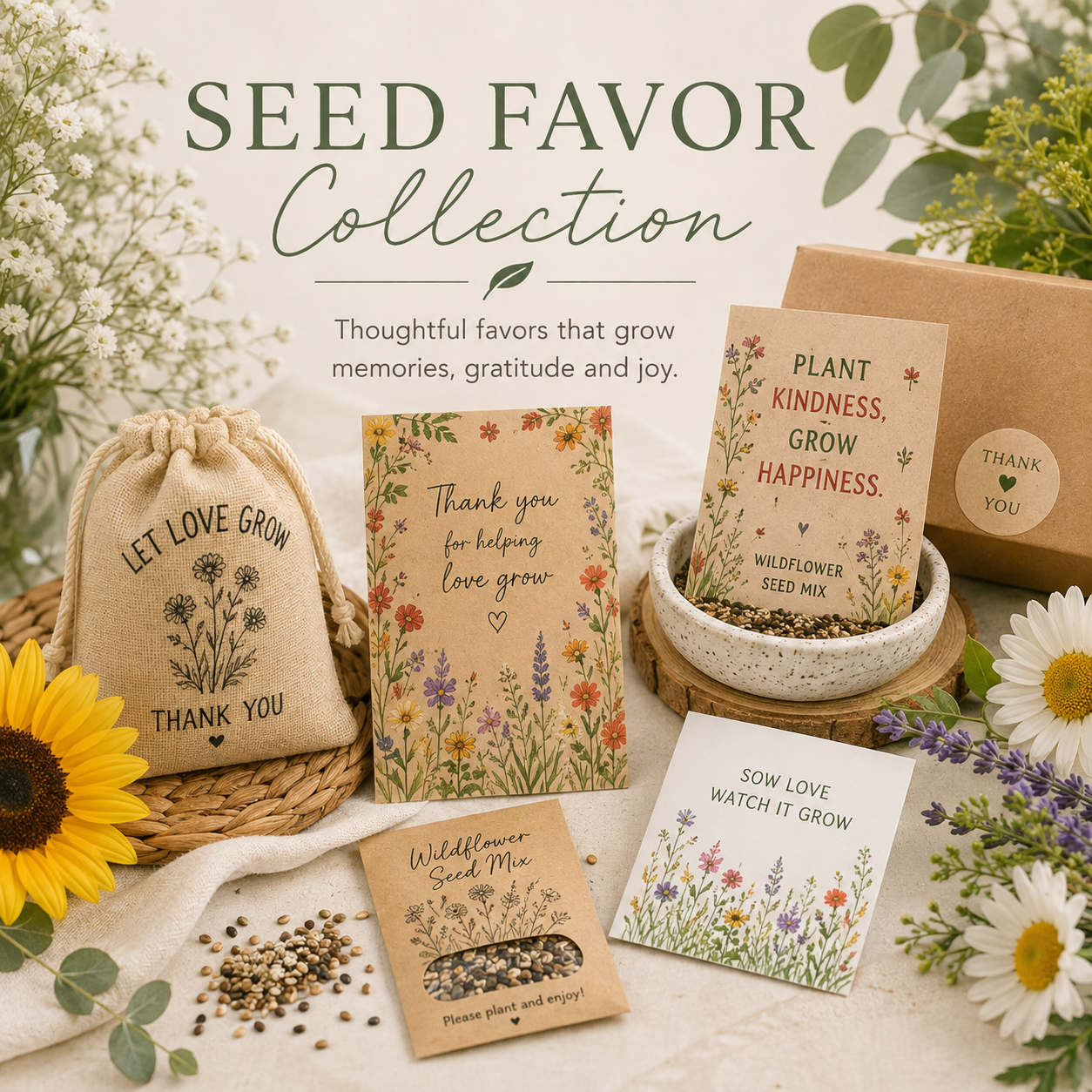 Seed Packet Favors