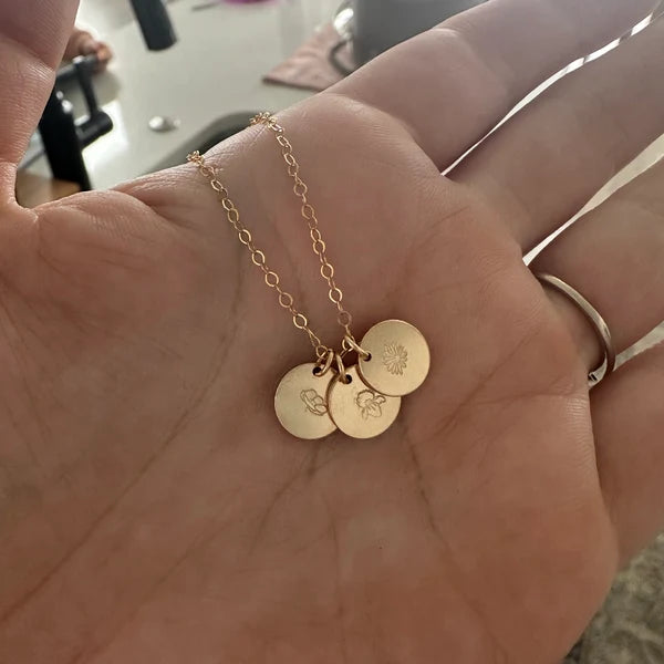 11mm Gold Filled Disc