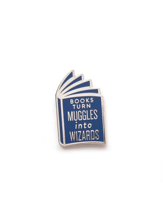 Books Turn Muggles Into Wizards" design for readers and book lovers