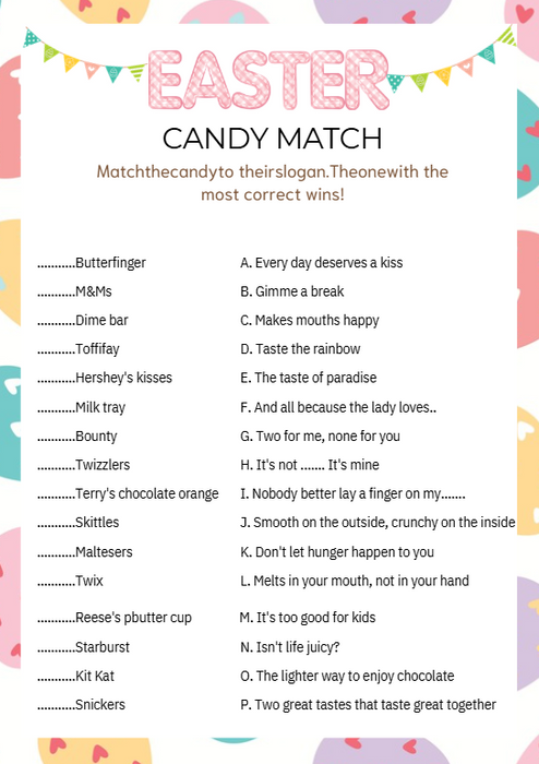 Easter Game Bundle (21 Games) – Printable Party Pack for Kids & Adults | Instant Download