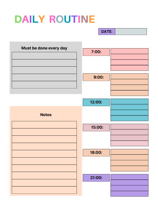 Homeschool Planner for Kids – 30+ Page Canva Template with Daily & Weekly Trackers