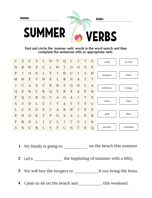 Summer Activity Book for Kids – 50-Page Canva Template with Coloring, Puzzles & Journal Prompts