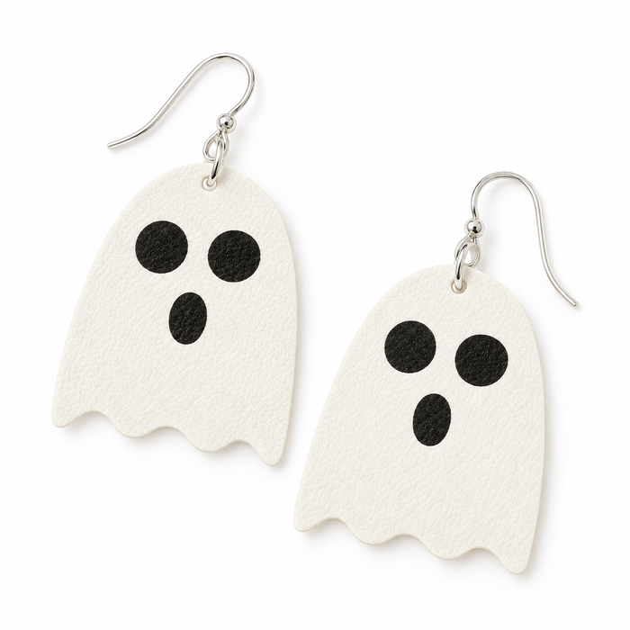 Limited Edition Ghost Earrings – Sterling Silver