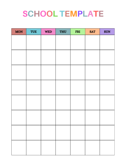 Homeschool Planner for Kids – 30+ Page Canva Template with Daily & Weekly Trackers
