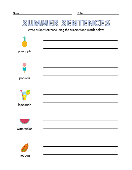 Summer Activity Book for Kids – 50-Page Canva Template with Coloring, Puzzles & Journal Prompts