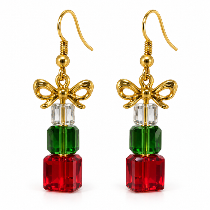 Christmas Gift Stack Earrings