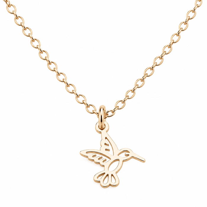 Hummingbird 14k Gold Filled Necklace