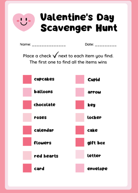 Valentine’s Day Activity Book for Kids (30+ Pages) – Printable PDF Download