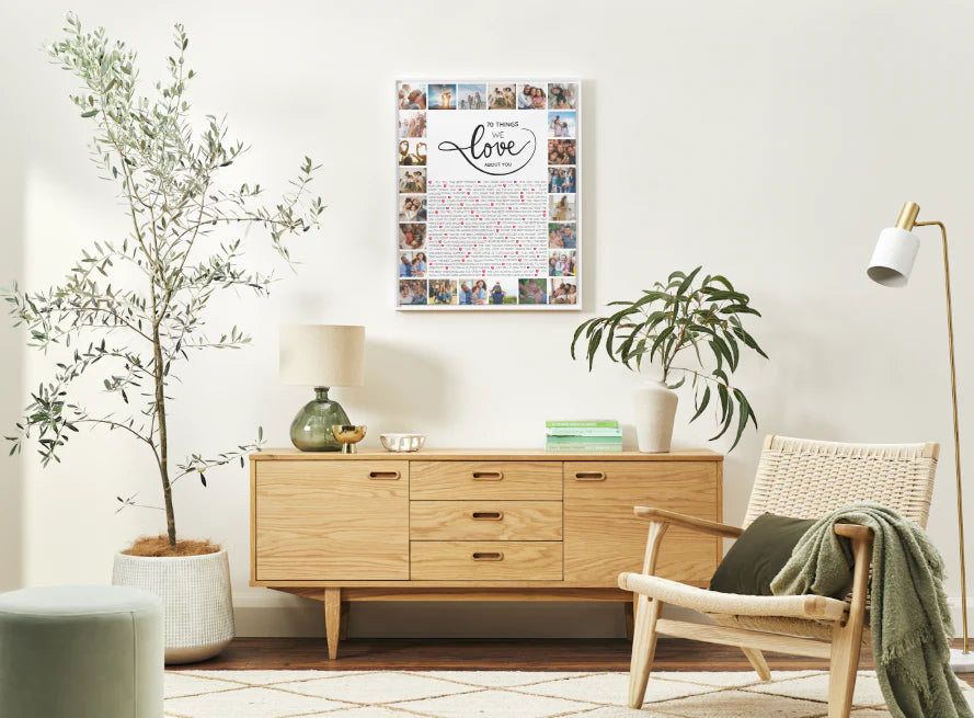 50 Things We Love About You – 50th Birthday Printable Canva Template