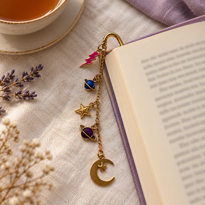 Celestial Charm Bookmark