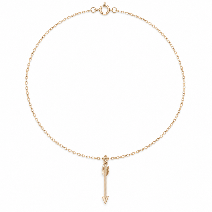 Limited Edition Gold Filled Arrow Necklace – 16 Inch