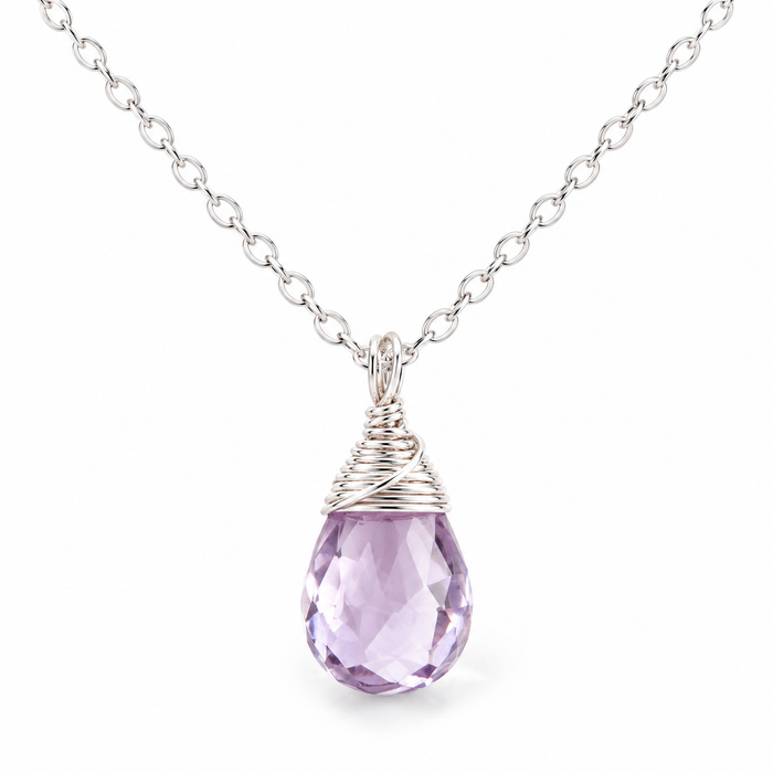 June Birthstone Necklace