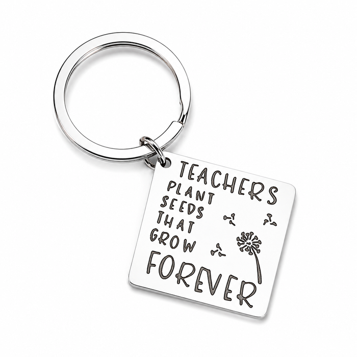 Teachers Plant Seeds Keychain