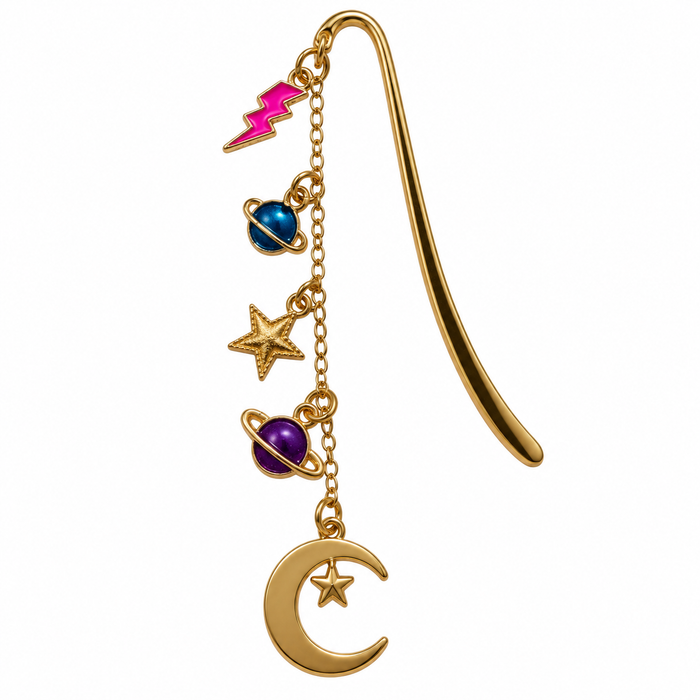 Celestial Charm Bookmark