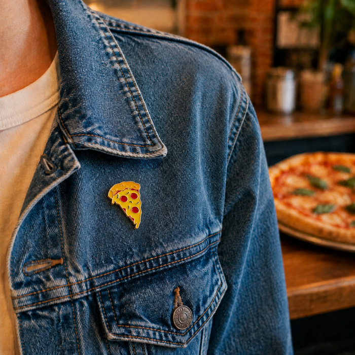 Pizza Slice Enamel Pin