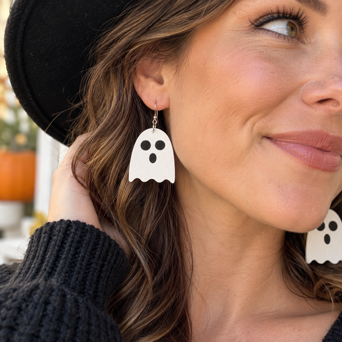 Limited Edition Ghost Earrings – Sterling Silver