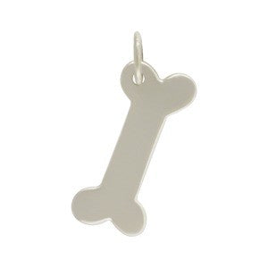 Sterling Silver Dog Bone Stamping Blank 19x12mm