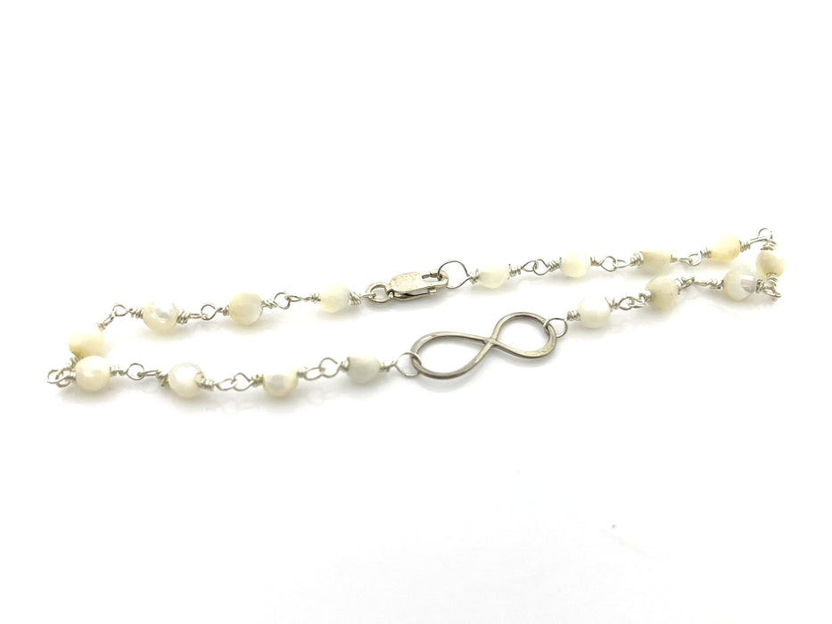 Infinity Bracelet – One-of-a-Kind Sterling Silver Wire Wrapped Jewelry