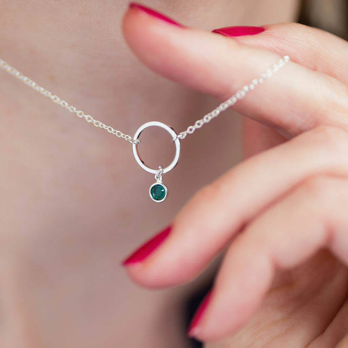 Swarovski Family Circle Necklace
