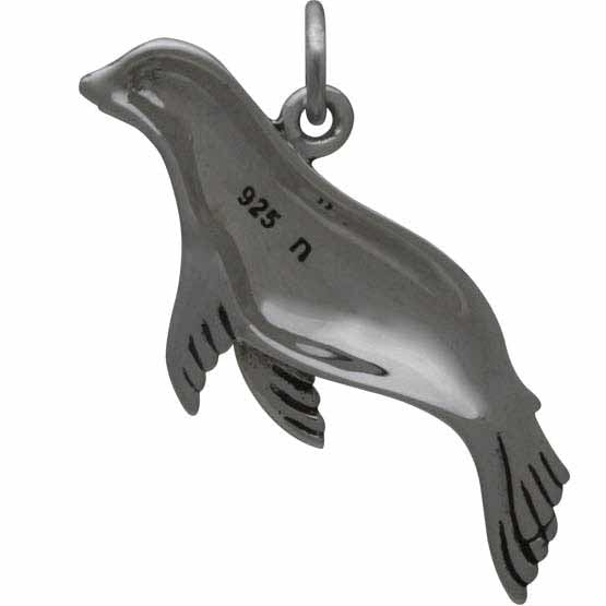 Sterling Silver Sea Lion Necklace