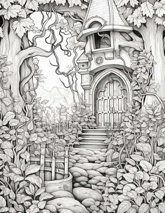 Secret Garden Coloring Collection – Volume One