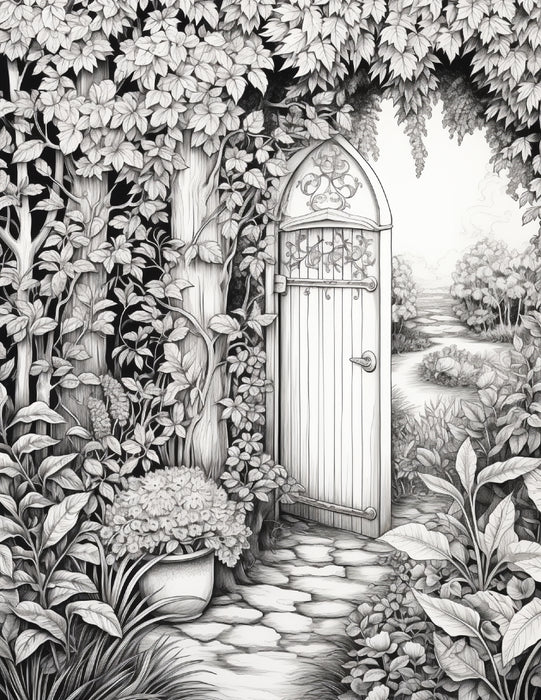 Secret Garden Coloring Collection – Volume Two