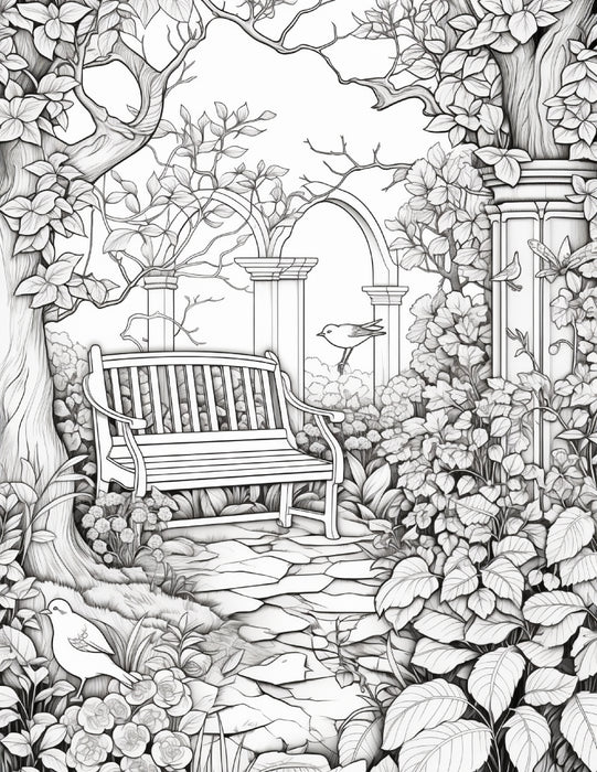 Secret Garden Coloring Collection – Volume Two