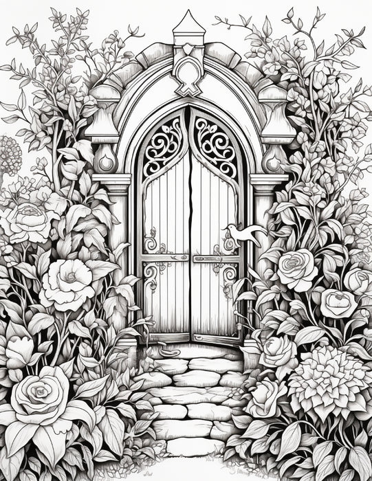Secret Garden Coloring Collection – Volume Two