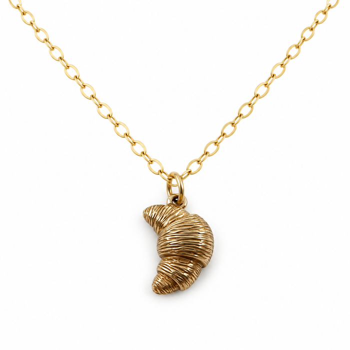 Croissant Charm Necklace