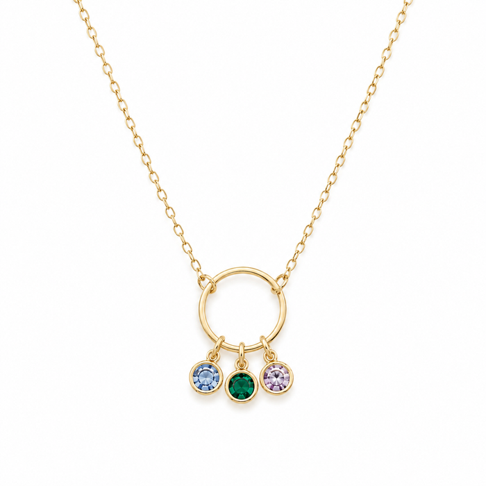 Swarovski Family Circle Necklace