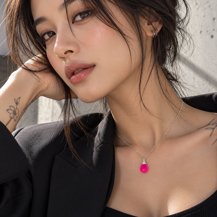 July Birthstone Necklace