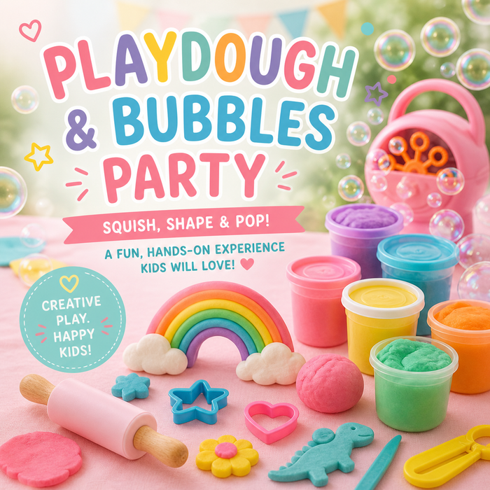 Playdough & Bubbles Party Experience