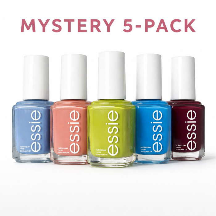 Essie Nail Polish Mystery Bundle – 5 New Full-Size Shades (Random Colors)