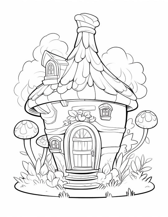 200 Cozy Pocket Room Coloring Pages – Printable PDF or Use Digitally
