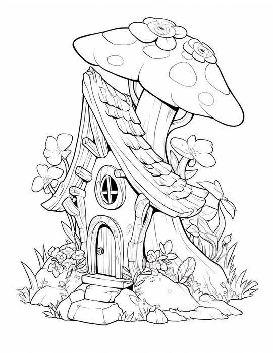 200 Cozy Pocket Room Coloring Pages – Printable PDF or Use Digitally