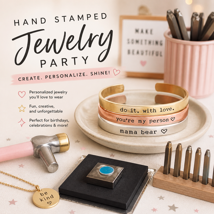 Hand-Stamped Jewelry Party