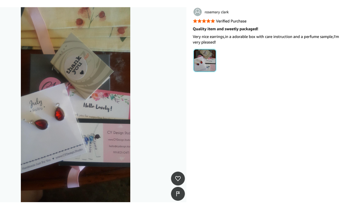 July Birthstone Earrings - Crystal Teardrop Earrings