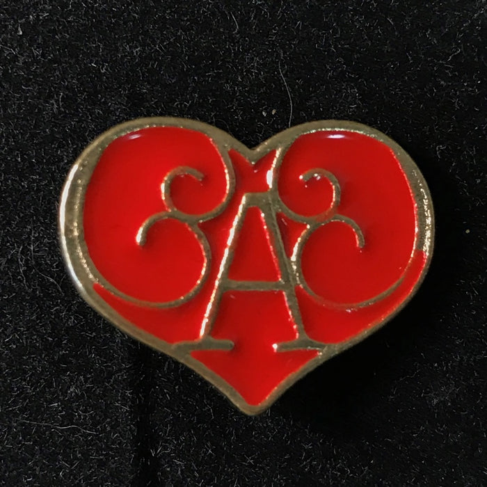 Alice Heart Enamel Pin