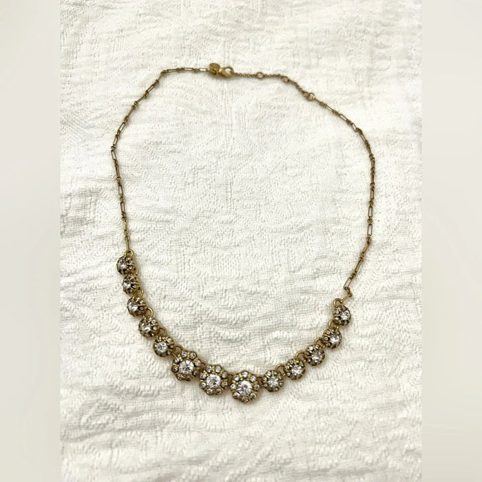 Brynn Graduated Crystal Statement Necklace
