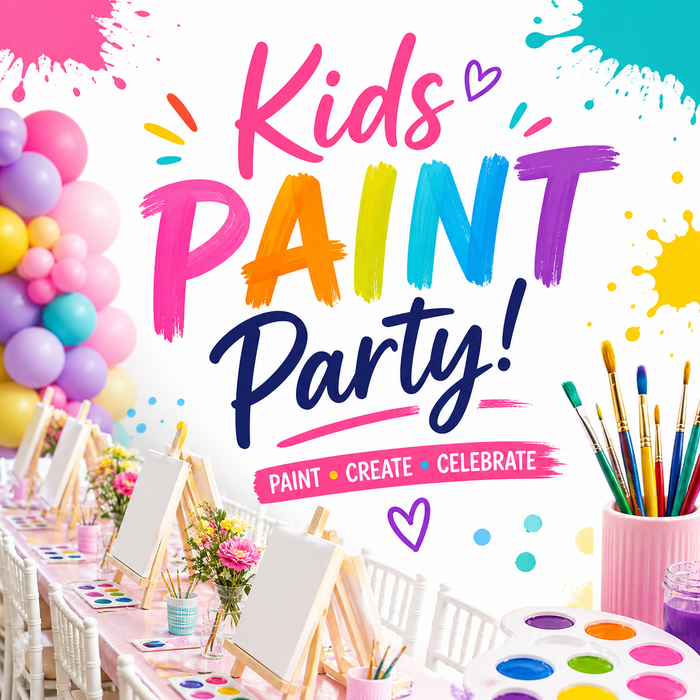 Paint Party - Canvas