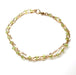 product photo of a peridot gemstone bracelet on a white background