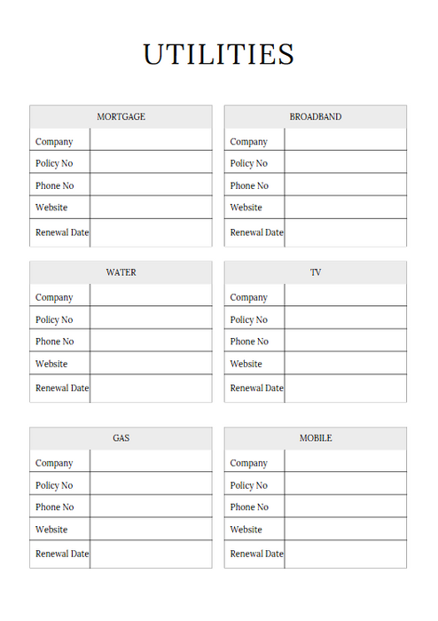 Rental Property Organizer | 25+ Page Landlord Kit